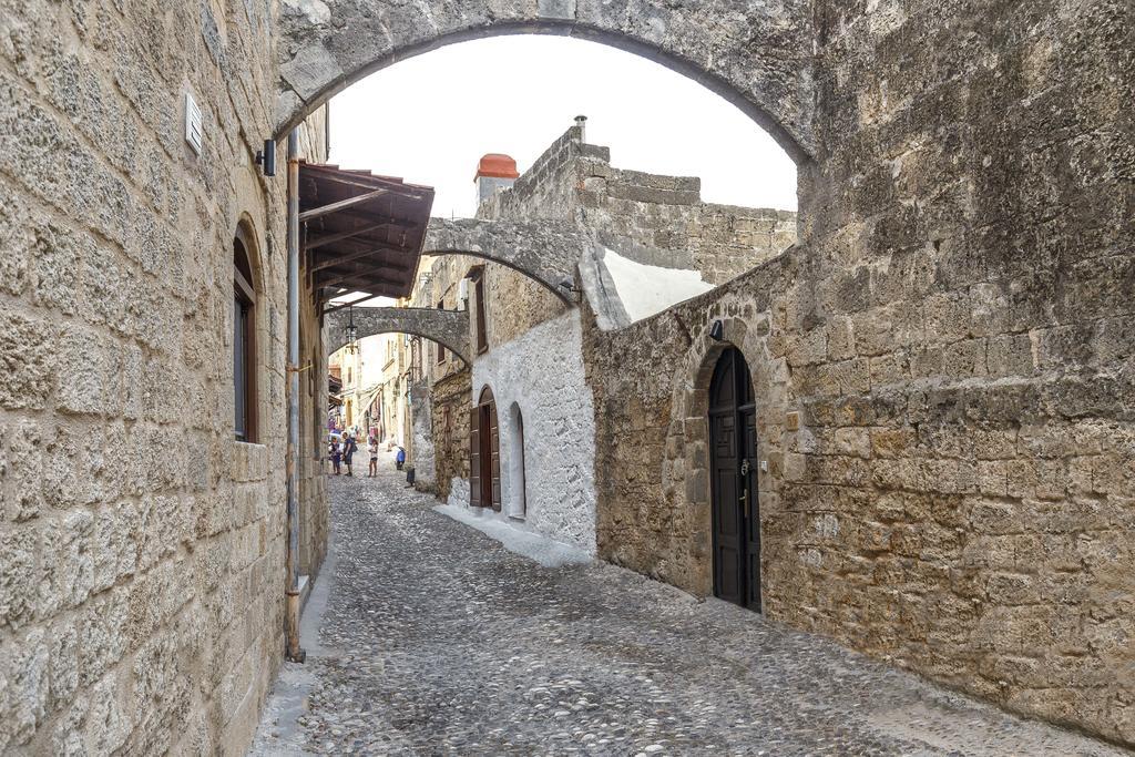 Belvedere Medieval Villa Rhodes City Extérieur photo
